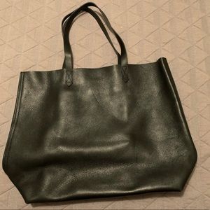 Madewell all leather tote